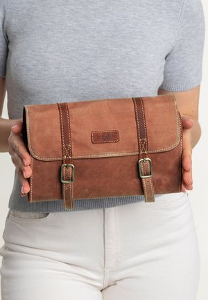 Gusti Leder, RODNEY - Kulturbeutel - beige