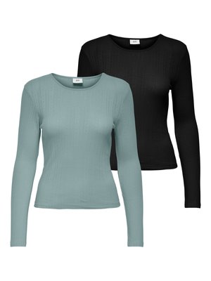 JDY 2ER-PACK - Striktrøje - silver blue