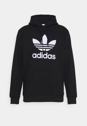 adidas Originals TREFOIL - Hoodie - black/white