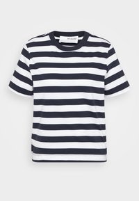 Unselected, dark sapphire/bright white