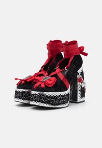 Koi Footwear THE TWILIGHT THE COLD ONES MIDNIGHT ORNATE  - Tocuri înalte - black