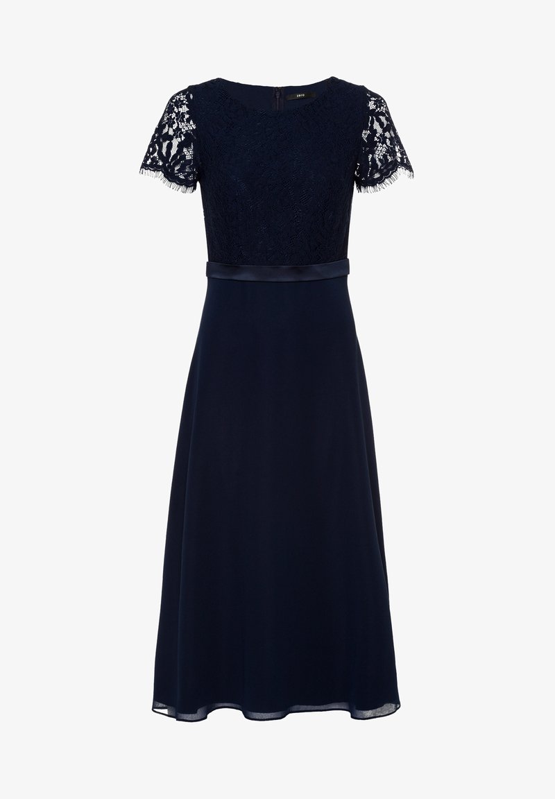 MIT SPITZE - Cocktailkleid/festliches Kleid - moonlight blue