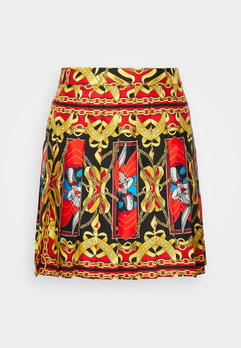 Moschino A-lijn rok meerkleurig Moschino A-lijn rok meerkleurig