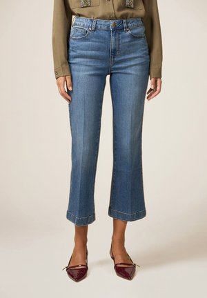 Oltre STRETCH LITTLE - Jeans a zampa - azzurro