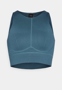 SEAMLESS BRA - Sportski grudnjak sa srednje jakom potporom - green
