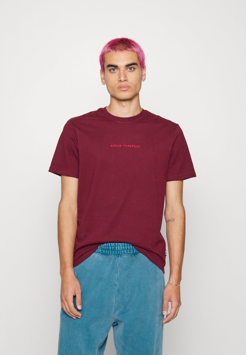 Only & Sons ONSOTTO LIFE TEE - T-shirt estampada - windsor wine