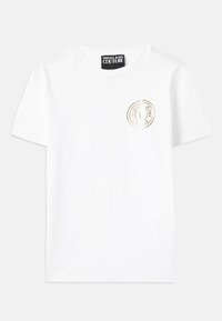 EMBLEM - Marškinėliai su spaudiniu - white/gold-colored