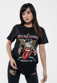 Paradiso Clothing THE ROLLING STONES USA TOUR EAGLE - Print T-shirt - black