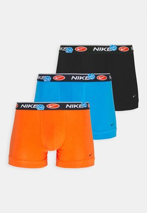 TRUNK 3 PACK - Calzoncillos - apricot/blue/black