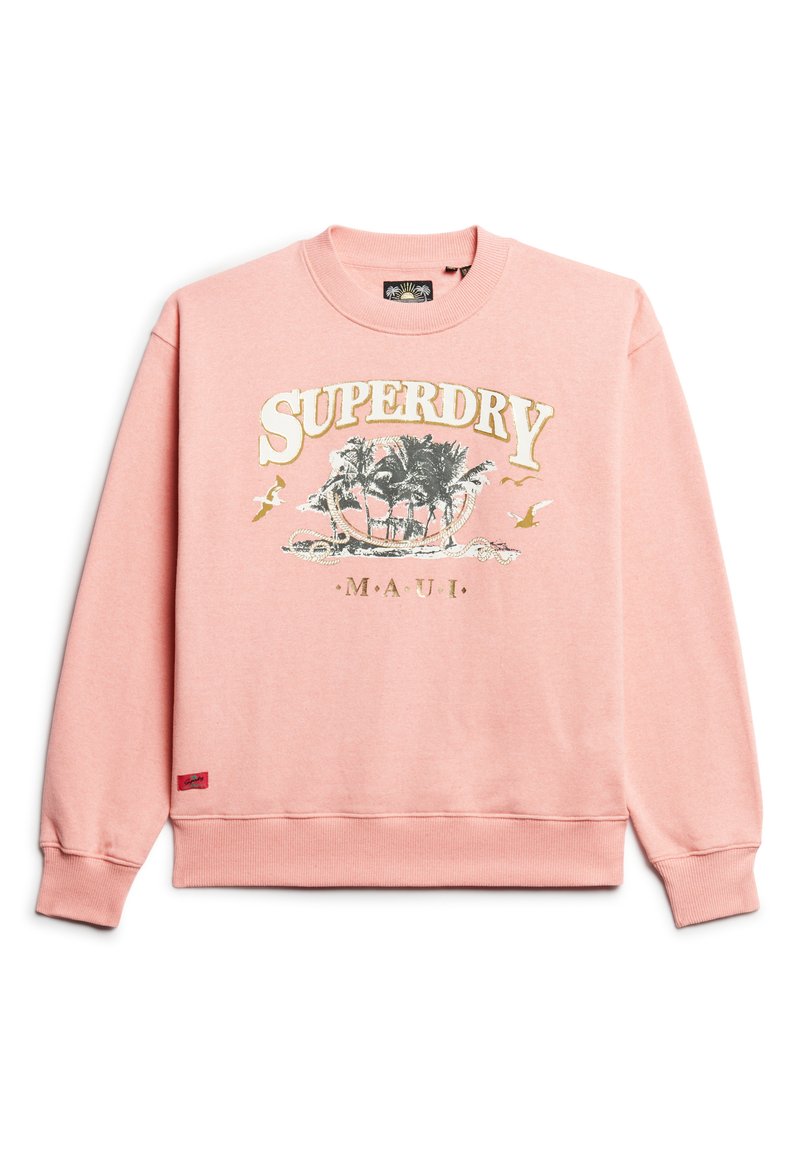 Superdry & Co Sweater donkerroze