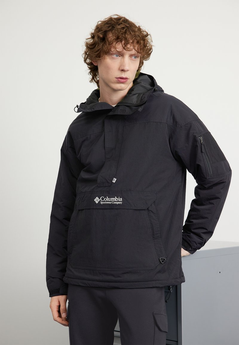 Columbia CHALLENGER REMASTERED PULLOVER Windbreaker black/schwarz