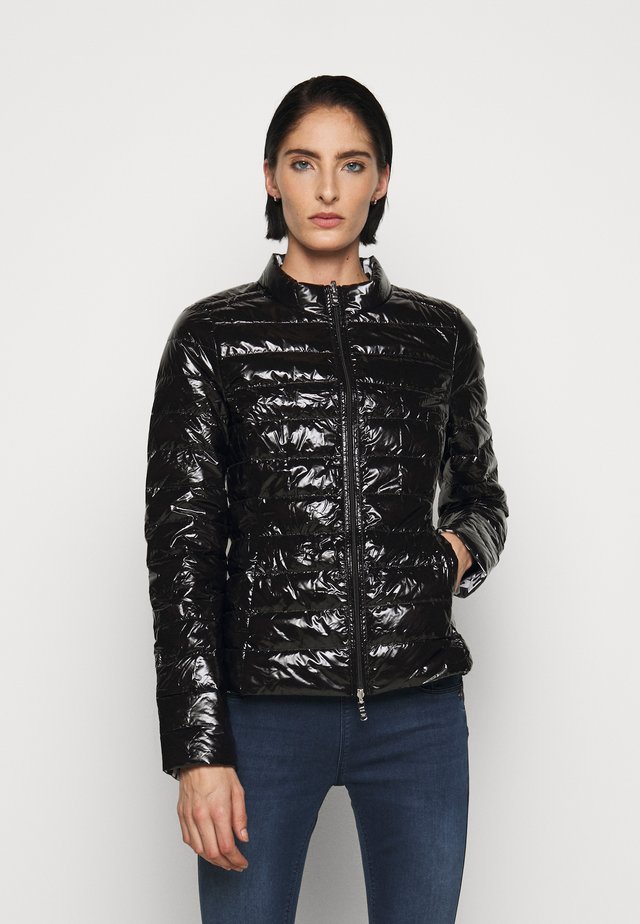 Kurtka puchowa - shiny black