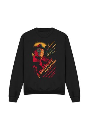 Cotton Soul, NIGHTMARE ON ELM STREET/FREDDY CLAWS - Sweatshirt - black