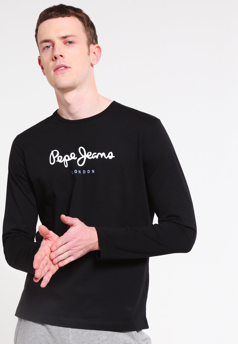 Pepe Jeans EGGO LONG - Maglietta a manica lunga - black/nero - Zalando.it