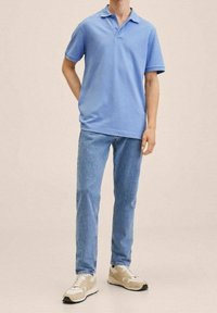 Mango Pikeepaita - light blue