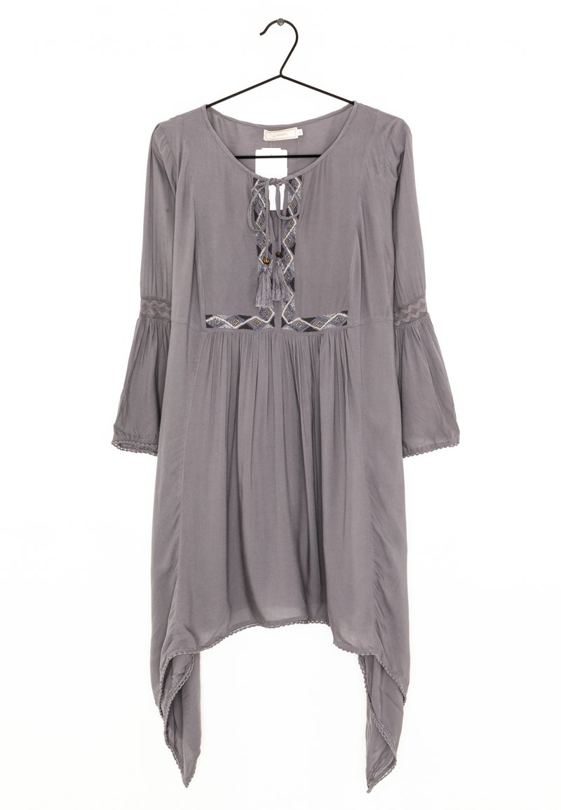 Cream Blouse - grey