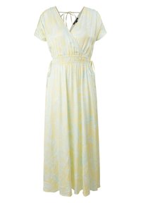 comma FRONCÉE EN  - Vestito casual - helles zitrone