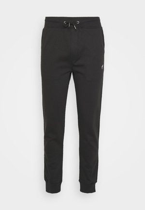 Pier One BIRDIE EMBROIDERY JOGGER - Calças de fato de treino - black