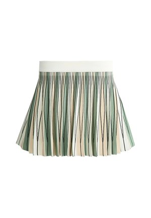 OYSHO, HIGH RISE SEAMLESS PLEATED SKIRT - Jupe de sport - white