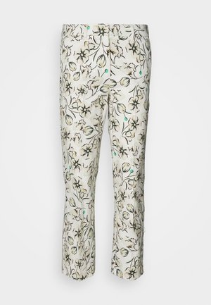 Marella PINETA - Trousers - white/multicoloured