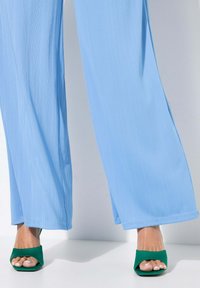 Pantaloni Marlene ULLA POPKEN - Gamba Larga Con Fascia Elastica Alta Donna
