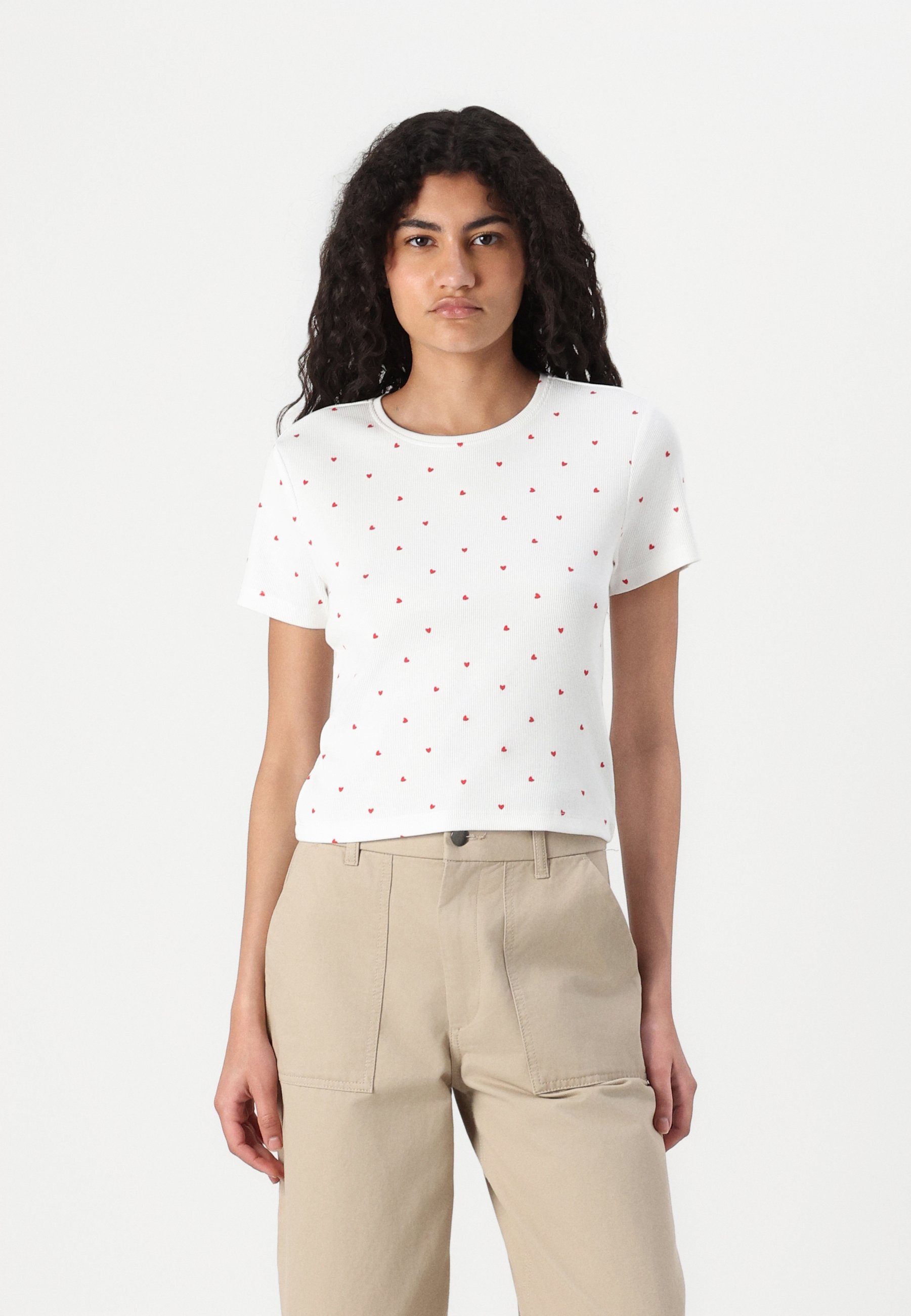 Maglia con scollo a V, verde pistacchio | Intrend