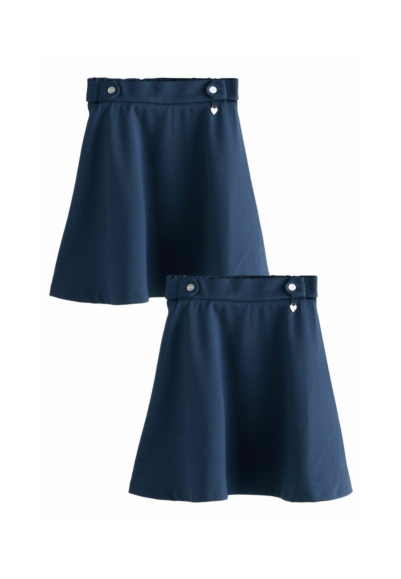 Clarks REGULAR FIT - SCHOOL 2 PACK - Gonna a campana - navy