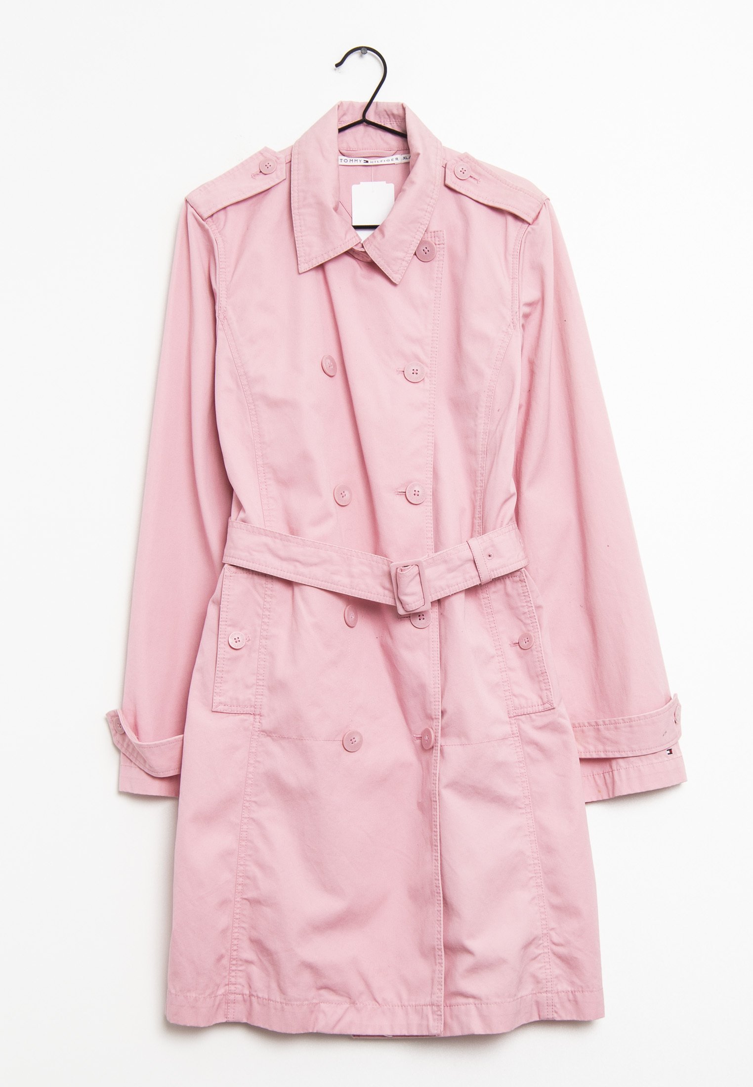 Trenchcoat Tommy Hilfiger Rosa Mantel Tommy Hilfiger Trenchcoat