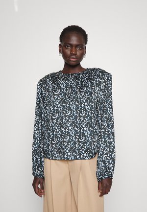 2nd Day CHAYA DRAPY PRINT - Μπλούζα με μακριά μανίκια - petit void blue