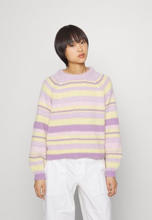 ONLABBY LIFE - Svetr - lavendula/orchid mist/parsnip/parfait pink