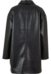 Urban Classics Veste en similicuir - black