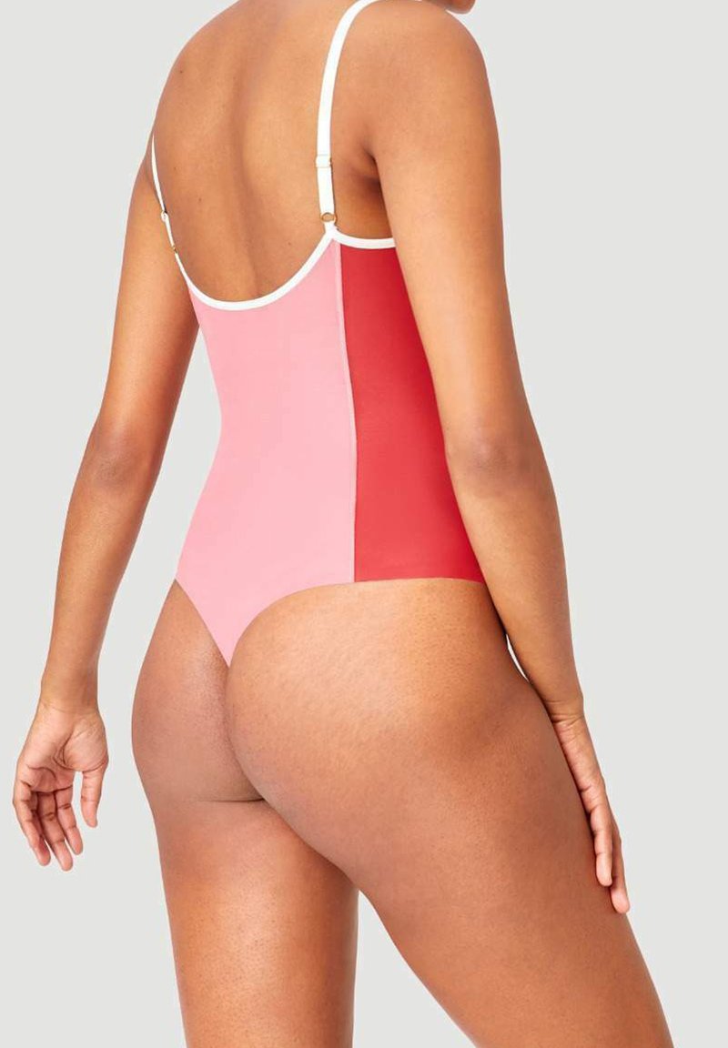 ITEM m6 ALL MESH SHAPING STRING BODY - Body - love/rosa - Zalando.de