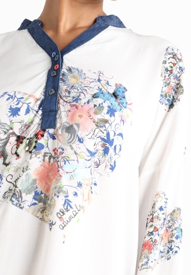 Tunique Desigual - Taille S - Marron - Occasion Très Bon État (Comme Neuve)