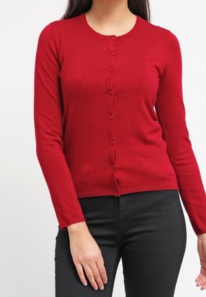 Cardigan - dark red