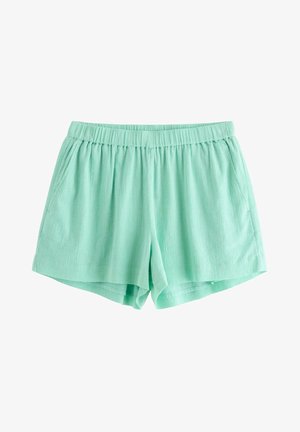 Lindex, LINDEX CRINKLED SHORTS LINDEX - Šortky - light aqua