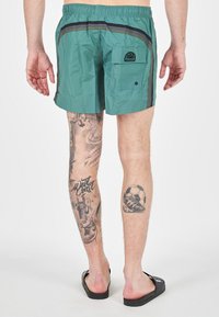 Sundek ICONIC RAINBOW - Shorts da mare - camo green