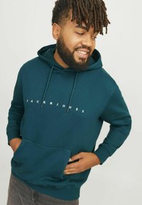 Jack & Jones JJESTAR - Sweat à capuche - deep teal