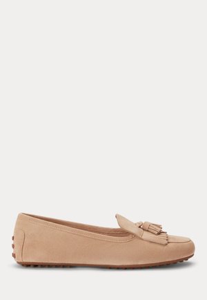 Lauren Ralph Lauren, TAYTE SUEDE KILTIE DRIVER - Instappers - tan