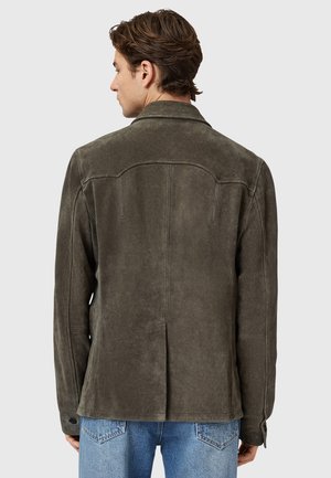 Classificação 10: AllSaints - HORNETT  - Casaco de couro