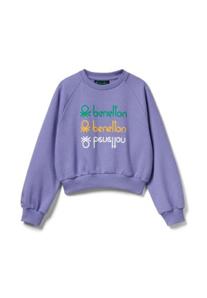 STRANGER THINGS CROPPED - Felpa - blue