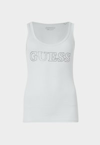 EMBELLISHED LOGO TANK - Toppi - misty teal