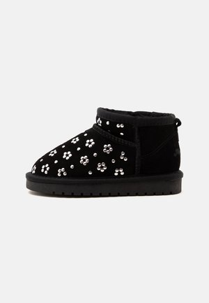 Monnalisa STIVALETTO BASSO CON BORC - Bottes de neige - nero