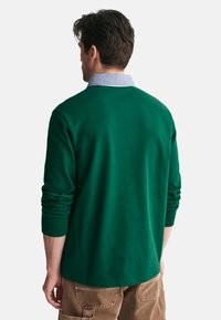 GANT REG HEAVY RUGGER - Poloshirt - deep forest green
