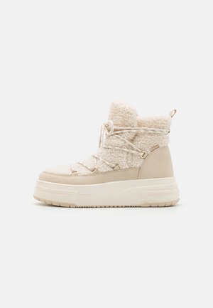Ankle boots - ivory