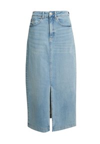 MIDI - Denimnederdele - light indigo