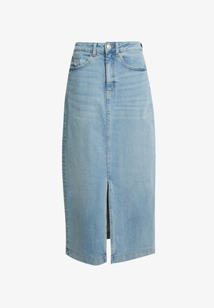 Marks & Spencer MIDI - Jupe en jean - light indigo
