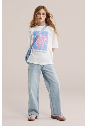 WE Fashion BLUE RIDGE - Jean boyfriend - light blue