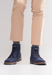 Giesswein Bottines à lacets - ocean blue