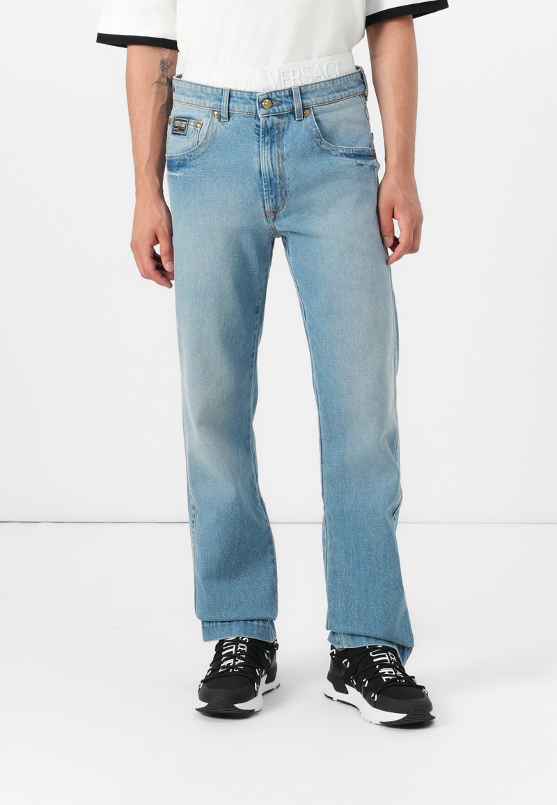 Versace Jeans Couture Straight leg jeans blauw