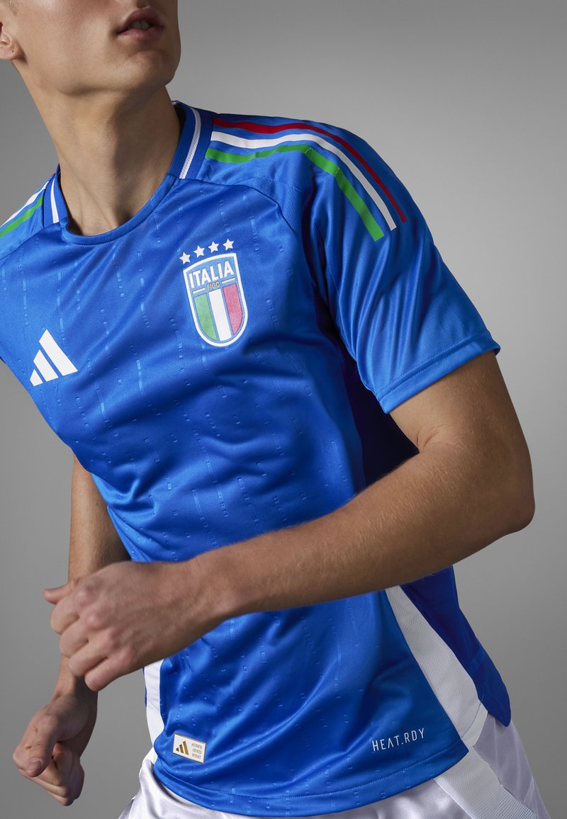 adidas Performance ITALY FIGC AWAY AUTHENTIC JERSEY - Maillot de foot - blue/bleu